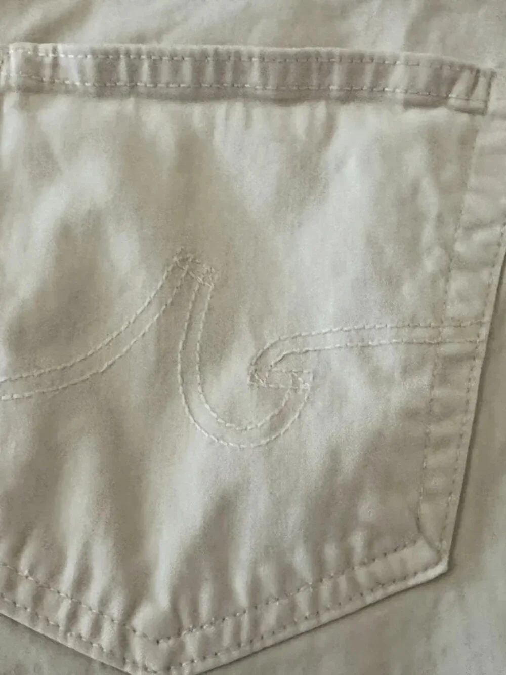 AG Adriano Goldschmied The Everett Modern Jeans Men's 40x32 Beige Khaki Stretch